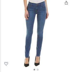 J Brand Skinny Leg Mid Rise Jeans